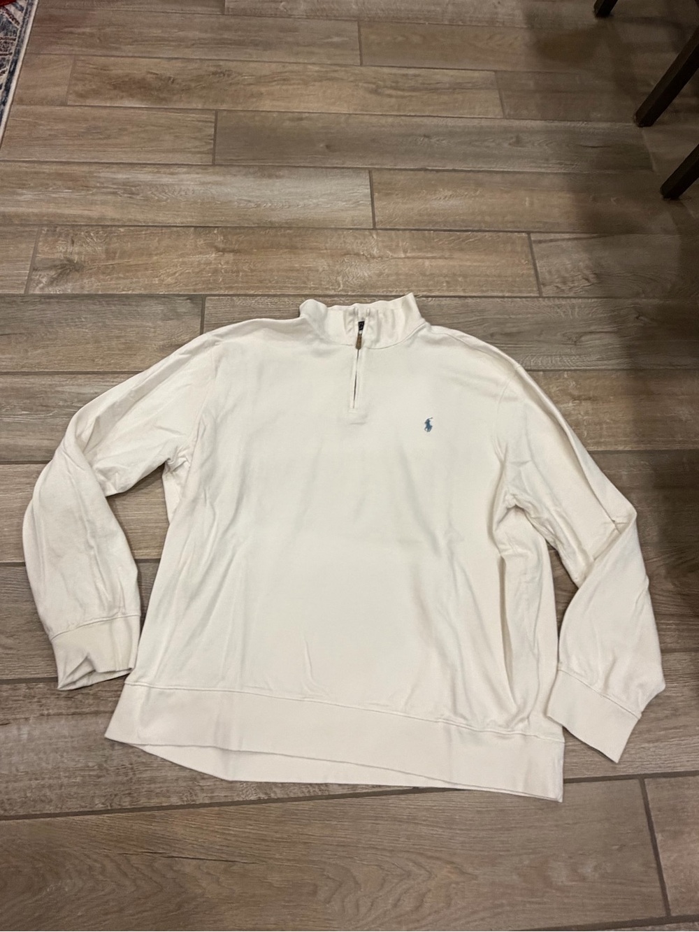 Polo Ralph Lauren quarter zip sweatshirt in XXL